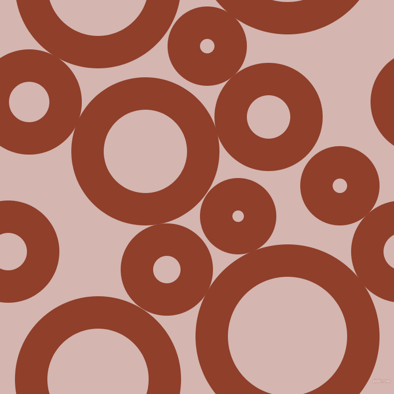 bubbles, circles, sponge, big, medium, small, 65 pixel line width, Fire and Oyster Pink circles bubbles sponge soap seamless tileable