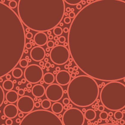bubbles, circles, sponge, big, medium, small, 5 pixel line width, Flamingo and Crab Apple circles bubbles sponge soap seamless tileable
