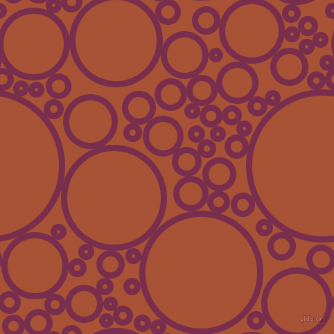 bubbles, circles, sponge, big, medium, small, 9 pixel line width, Flirt and Orange Roughy circles bubbles sponge soap seamless tileable
