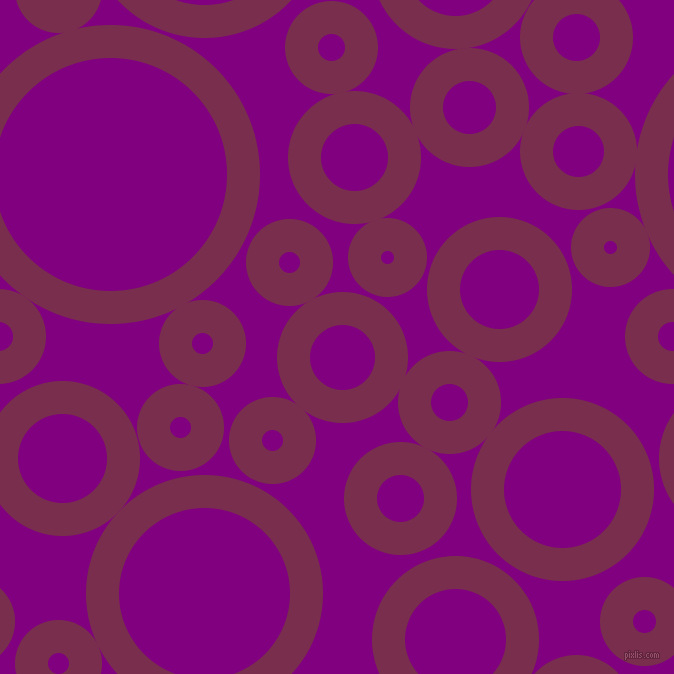 bubbles, circles, sponge, big, medium, small, 33 pixel line width, Flirt and Purple circles bubbles sponge soap seamless tileable