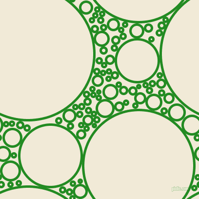 bubbles, circles, sponge, big, medium, small, 5 pixel line width, Forest Green and Half Pearl Lusta circles bubbles sponge soap seamless tileable