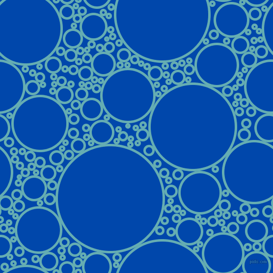 bubbles, circles, sponge, big, medium, small, 5 pixel line widthFountain Blue and Cobalt circles bubbles sponge soap seamless tileable