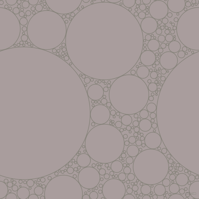 bubbles, circles, sponge, big, medium, small, 2 pixel line width, Friar Grey and Nobel circles bubbles sponge soap seamless tileable