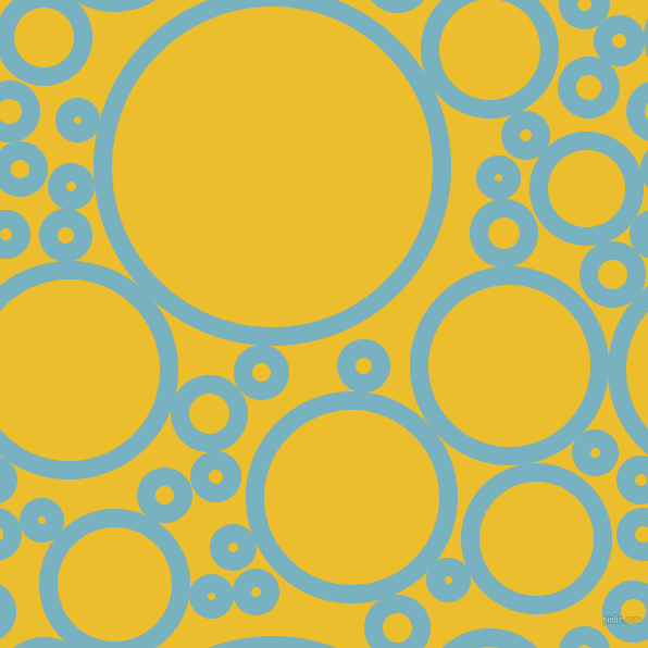 bubbles, circles, sponge, big, medium, small, 17 pixel line width, Glacier and Bright Sun circles bubbles sponge soap seamless tileable