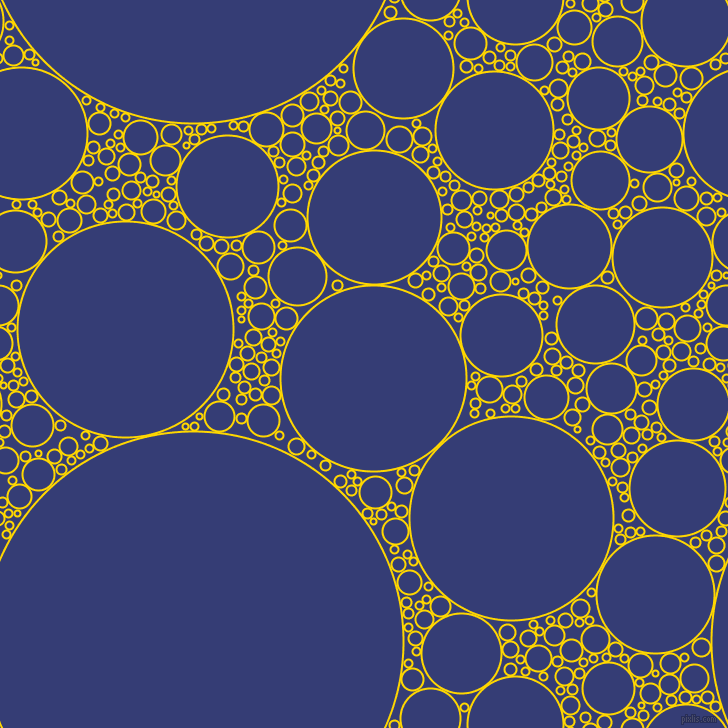 bubbles, circles, sponge, big, medium, small, 2 pixel line width, Gold and Torea Bay circles bubbles sponge soap seamless tileable