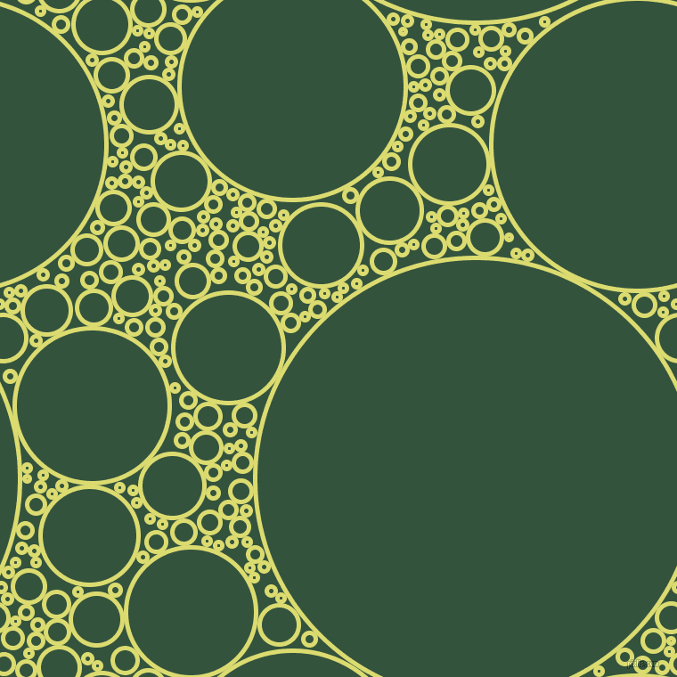 bubbles, circles, sponge, big, medium, small, 5 pixel line width, Goldenrod and Goblin circles bubbles sponge soap seamless tileable