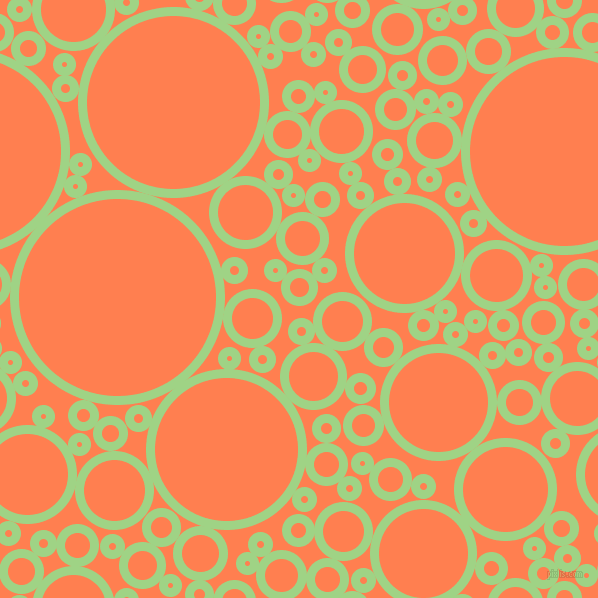 bubbles, circles, sponge, big, medium, small, 9 pixel line width, Gossip and Coral circles bubbles sponge soap seamless tileable