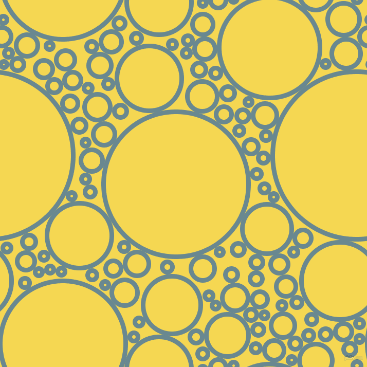 bubbles, circles, sponge, big, medium, small, 9 pixel line width, Gothic and Energy Yellow circles bubbles sponge soap seamless tileable