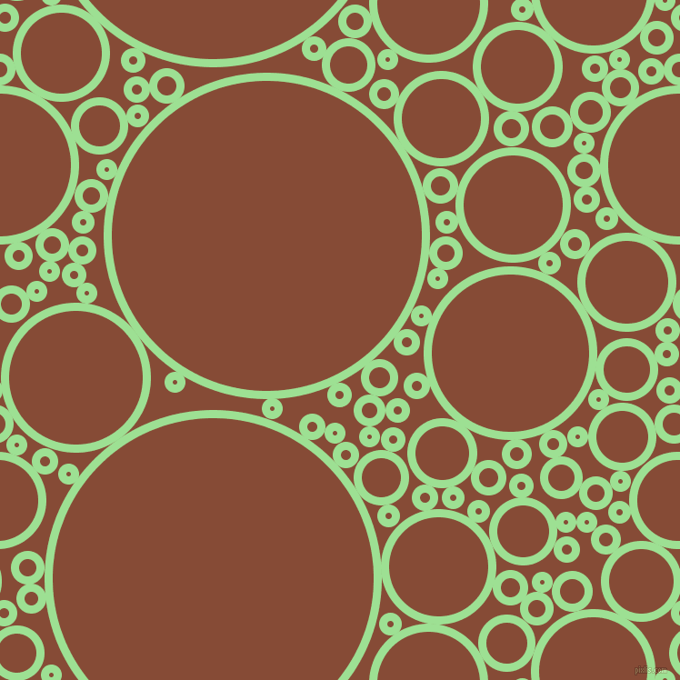 bubbles, circles, sponge, big, medium, small, 9 pixel line width, Granny Smith Apple and Paarl circles bubbles sponge soap seamless tileable