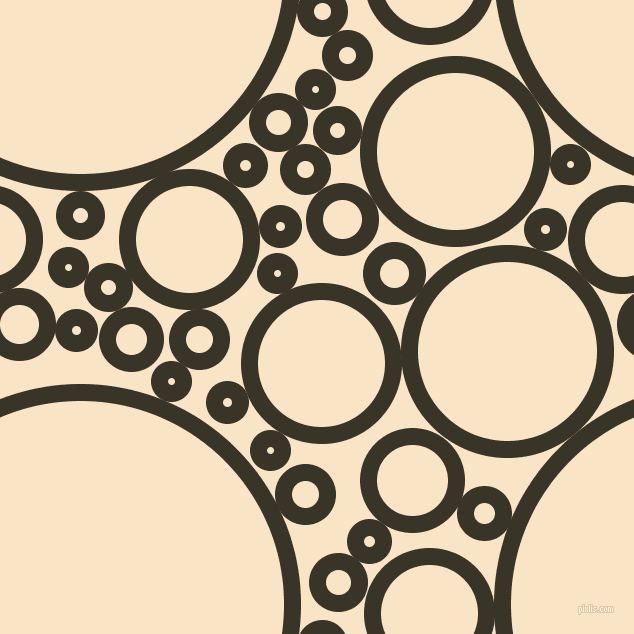 bubbles, circles, sponge, big, medium, small, 17 pixel line width, Graphite and Egg Sour circles bubbles sponge soap seamless tileable
