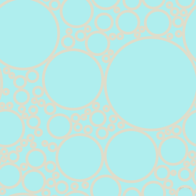 bubbles, circles, sponge, big, medium, small, 9 pixel line width, Green White and Pale Turquoise circles bubbles sponge soap seamless tileable