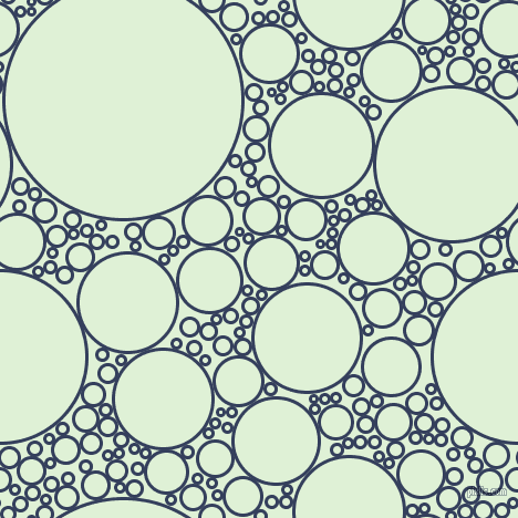 bubbles, circles, sponge, big, medium, small, 3 pixel line width, Gulf Blue and Hint Of Green circles bubbles sponge soap seamless tileable