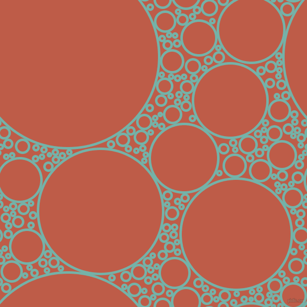 bubbles, circles, sponge, big, medium, small, 5 pixel line width, Gulf Stream and Flame Pea circles bubbles sponge soap seamless tileable