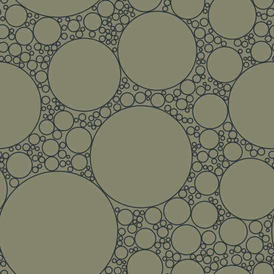 bubbles, circles, sponge, big, medium, small, 2 pixel line width, Gunmetal and Schist circles bubbles sponge soap seamless tileable