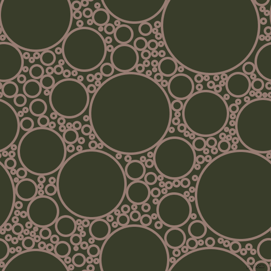 bubbles, circles, sponge, big, medium, small, 5 pixel line width, Hemp and Green Kelp circles bubbles sponge soap seamless tileable