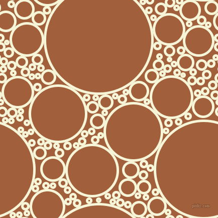 bubbles, circles, sponge, big, medium, small, 5 pixel line width, Hint Of Yellow and Desert circles bubbles sponge soap seamless tileable