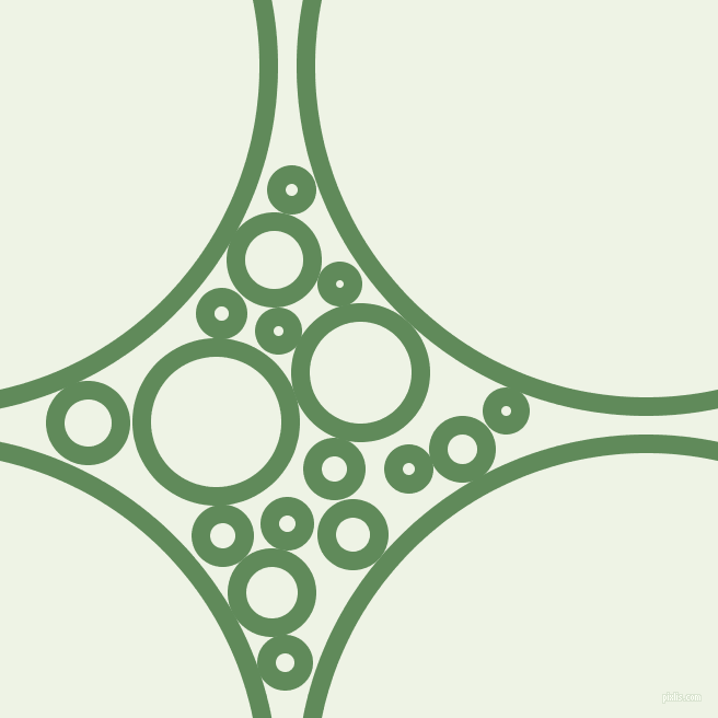 bubbles, circles, sponge, big, medium, small, 17 pixel line width, Hippie Green and Saltpan circles bubbles sponge soap seamless tileable