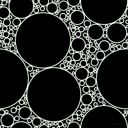 bubbles, circles, sponge, big, medium, small, 3 pixel line width, Honeydew and Black circles bubbles sponge soap seamless tileable