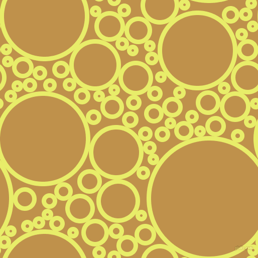 bubbles, circles, sponge, big, medium, small, 9 pixel line width, Honeysuckle and Tussock circles bubbles sponge soap seamless tileable