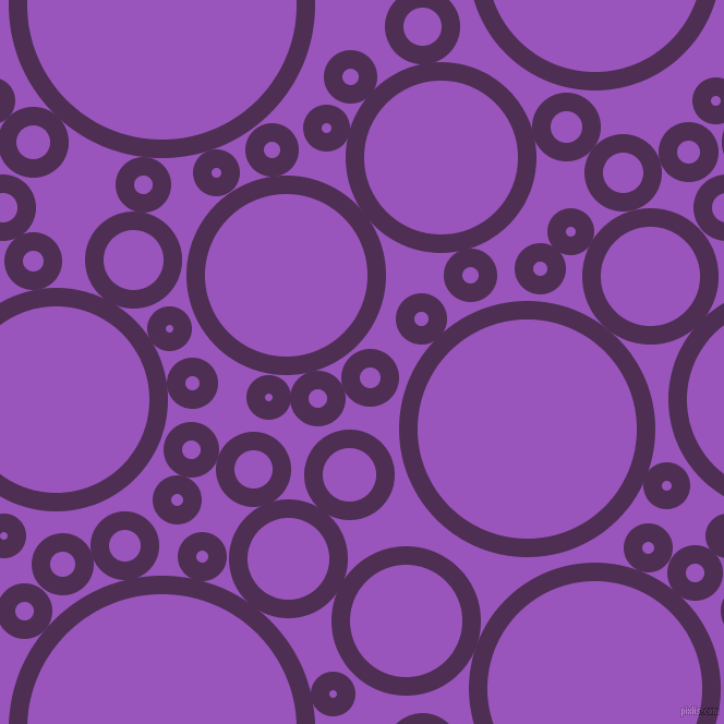 bubbles, circles, sponge, big, medium, small, 17 pixel line width, Hot Purple and Deep Lilac circles bubbles sponge soap seamless tileable