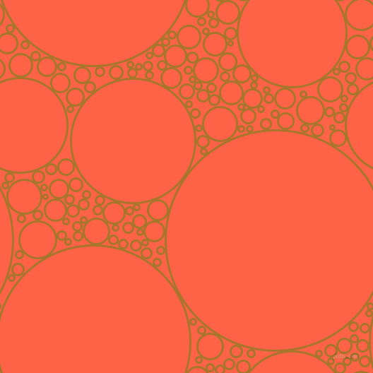 bubbles, circles, sponge, big, medium, small, 3 pixel line width, Hot Toddy and Tomato circles bubbles sponge soap seamless tileable