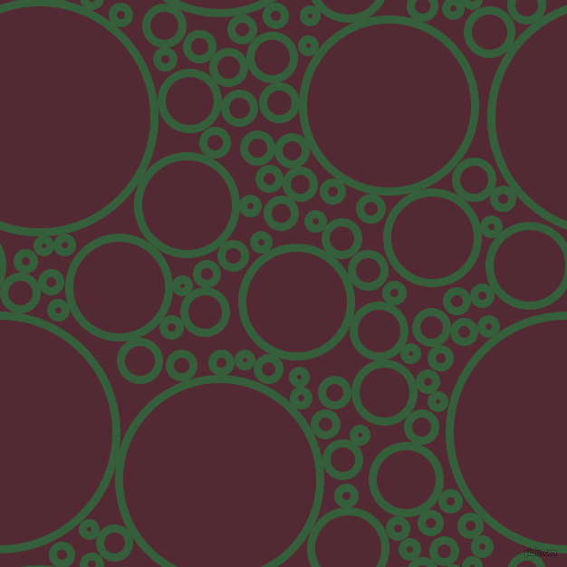 bubbles, circles, sponge, big, medium, small, 9 pixel line width, Hunter Green and Black Rose circles bubbles sponge soap seamless tileable