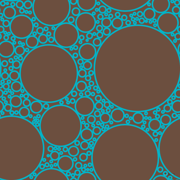 bubbles, circles, sponge, big, medium, small, 5 pixel line width, Iris Blue and Spice circles bubbles sponge soap seamless tileable