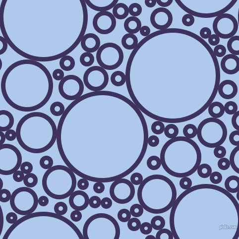 bubbles, circles, sponge, big, medium, small, 9 pixel line width, Jacarta and Tropical Blue circles bubbles sponge soap seamless tileable