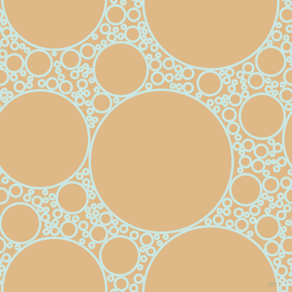 bubbles, circles, sponge, big, medium, small, 5 pixel line width, Jagged Ice and Burly Wood circles bubbles sponge soap seamless tileable
