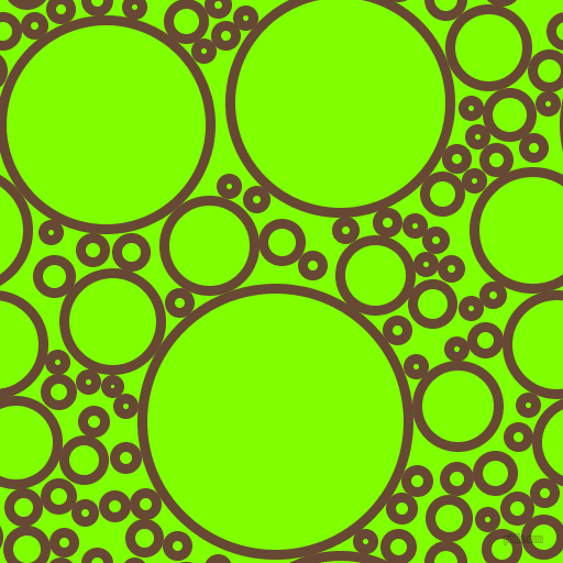 bubbles, circles, sponge, big, medium, small, 9 pixel line width, Jambalaya and Chartreuse circles bubbles sponge soap seamless tileable