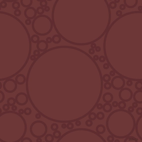 bubbles, circles, sponge, big, medium, small, 9 pixel line width, Jazz and Sanguine Brown circles bubbles sponge soap seamless tileable