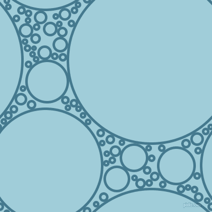 bubbles, circles, sponge, big, medium, small, 5 pixel line width, Jelly Bean and Regent St Blue circles bubbles sponge soap seamless tileable