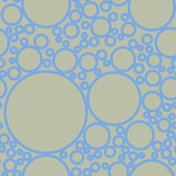 bubbles, circles, sponge, big, medium, small, 9 pixel line width, Jordy Blue and Beryl Green circles bubbles sponge soap seamless tileable