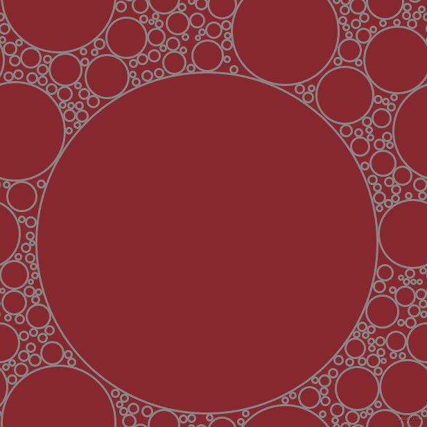 bubbles, circles, sponge, big, medium, small, 3 pixel line width, Jumbo and Flame Red circles bubbles sponge soap seamless tileable