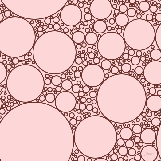 bubbles, circles, sponge, big, medium, small, 3 pixel line width, Kenyan Copper and We Peep circles bubbles sponge soap seamless tileable