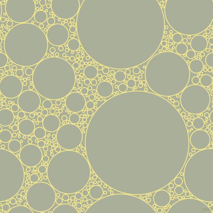bubbles, circles, sponge, big, medium, small, 3 pixel line width, Khaki and Green Spring circles bubbles sponge soap seamless tileable