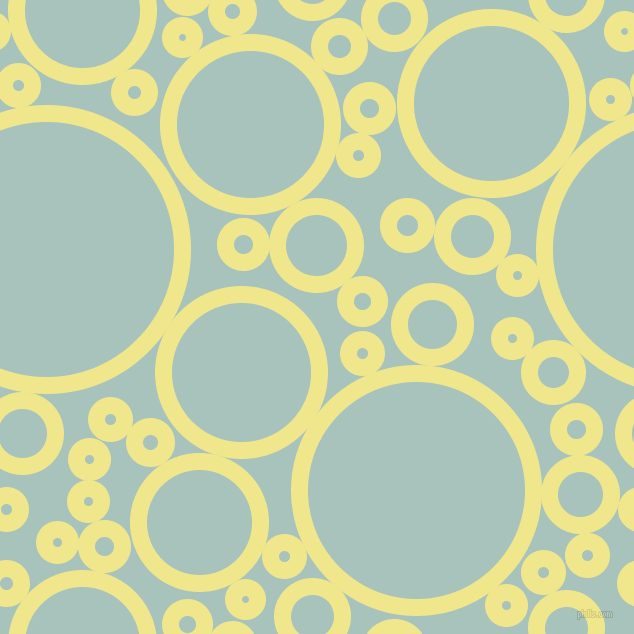 bubbles, circles, sponge, big, medium, small, 17 pixel line width, Khaki and Opal circles bubbles sponge soap seamless tileable