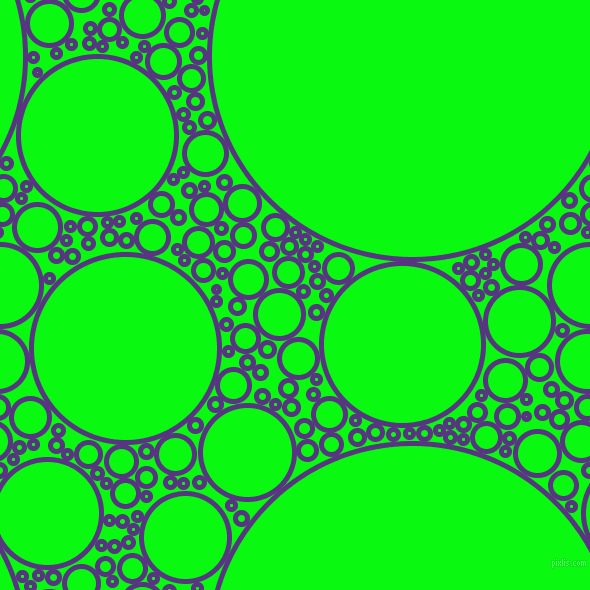 bubbles, circles, sponge, big, medium, small, 5 pixel line width, Kingfisher Daisy and Free Speech Green circles bubbles sponge soap seamless tileable