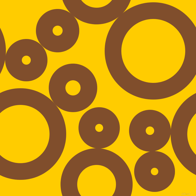 bubbles, circles, sponge, big, medium, small, 65 pixel line width, Korma and Tangerine Yellow circles bubbles sponge soap seamless tileable