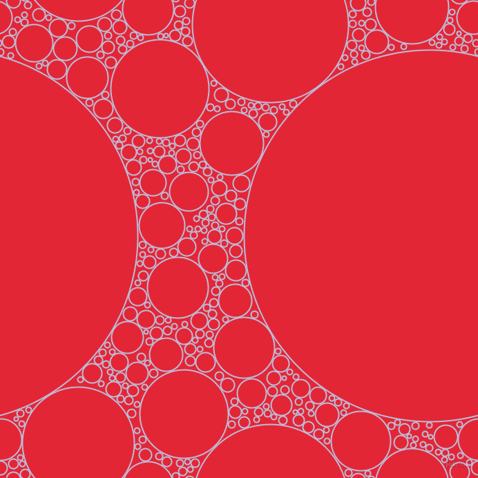 bubbles, circles, sponge, big, medium, small, 2 pixel line width, Lavender Grey and Alizarin circles bubbles sponge soap seamless tileable