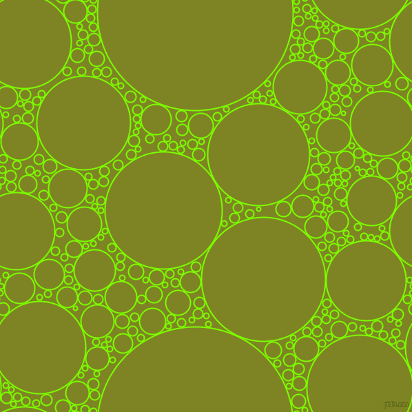 bubbles, circles, sponge, big, medium, small, 2 pixel line width, Lawn Green and Trendy Green circles bubbles sponge soap seamless tileable