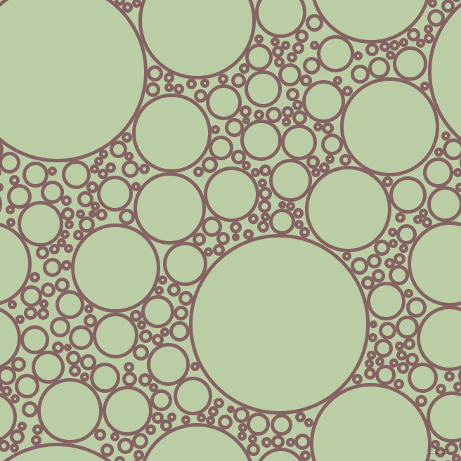 bubbles, circles, sponge, big, medium, small, 5 pixel line width, Light Wood and Pixie Green circles bubbles sponge soap seamless tileable