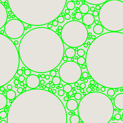bubbles, circles, sponge, big, medium, small, 3 pixel line width, Lime and Wild Sand circles bubbles sponge soap seamless tileable