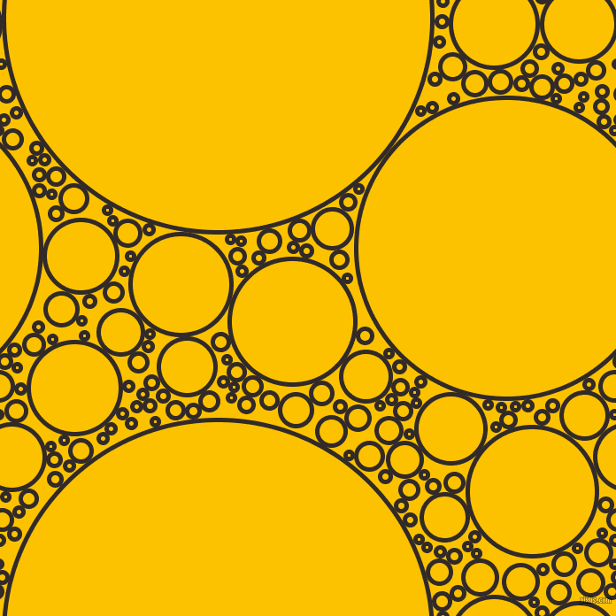 bubbles, circles, sponge, big, medium, small, 5 pixel line width, Livid Brown and Golden Poppy circles bubbles sponge soap seamless tileable