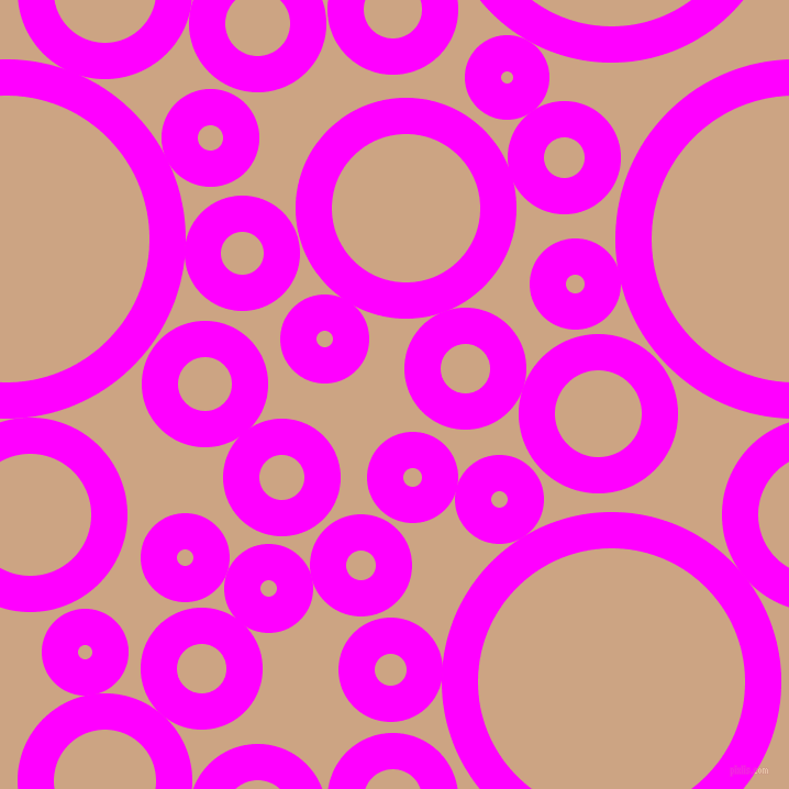 bubbles, circles, sponge, big, medium, small, 33 pixel line width, Magenta and Cameo circles bubbles sponge soap seamless tileable