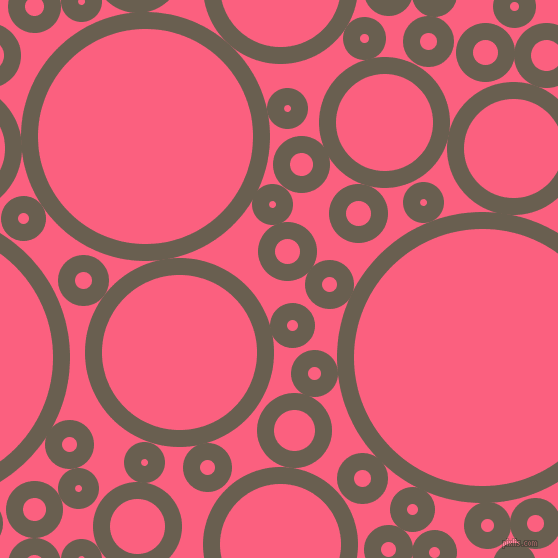 bubbles, circles, sponge, big, medium, small, 17 pixel line width, Makara and Brink Pink circles bubbles sponge soap seamless tileable