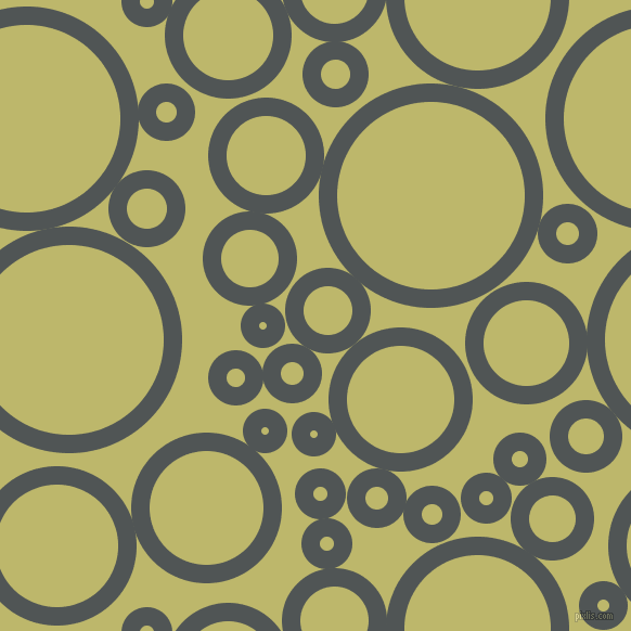 bubbles, circles, sponge, big, medium, small, 17 pixel line width, Mako and Dark Khaki circles bubbles sponge soap seamless tileable