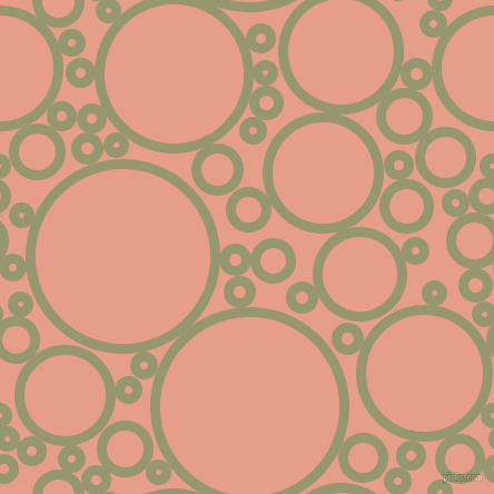bubbles, circles, sponge, big, medium, small, 9 pixel line width, Malachite Green and Tonys Pink circles bubbles sponge soap seamless tileable