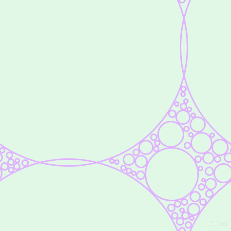 bubbles, circles, sponge, big, medium, small, 3 pixel line width, Mauve and Cosmic Latte circles bubbles sponge soap seamless tileable