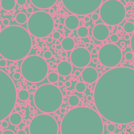 bubbles, circles, sponge, big, medium, small, 5 pixel line width, Mauvelous and Acapulco circles bubbles sponge soap seamless tileable